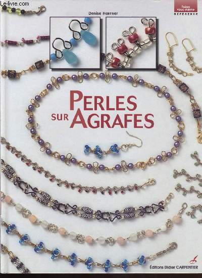 PERLES SUR AGRAFES