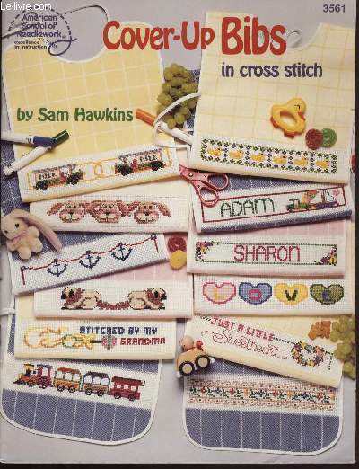 COVER-UP BIBS in cross stitch 3561