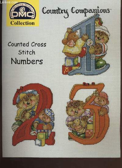 COUNTRY COMPANIONS, Counted cross stitch Numbers