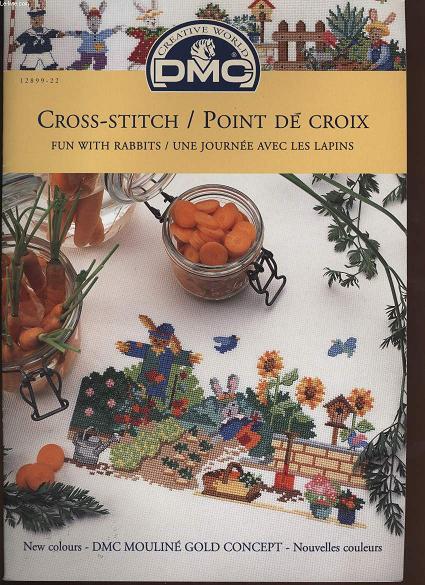 CROSS-STITCH / POINT DE CROIX fun with rabbits / une journe avec les lapins