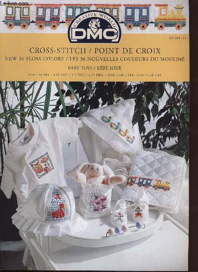 CROSS-STITCH / POINT DE CROIX ; baby toys / bb joue
