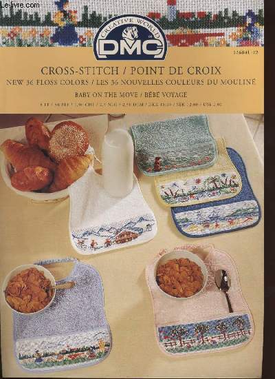 CROSS-STITCH / POINT DE CROIX ; baby on the move / bb voyage