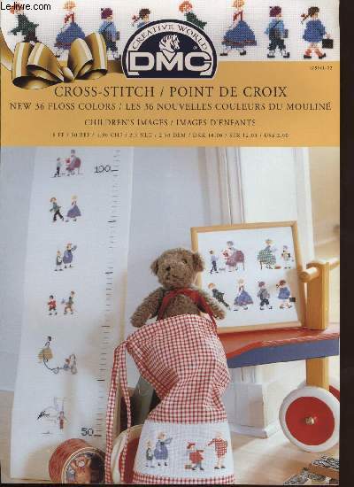 CROSS-STITCH / POINT DE CROIX ; children's images / images d'enfants
