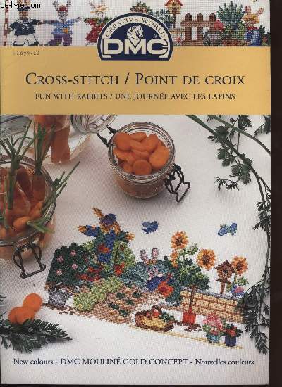 CROSS-STITCH / POINT DE CROIX fun with rabbits / une journe avec les lapins