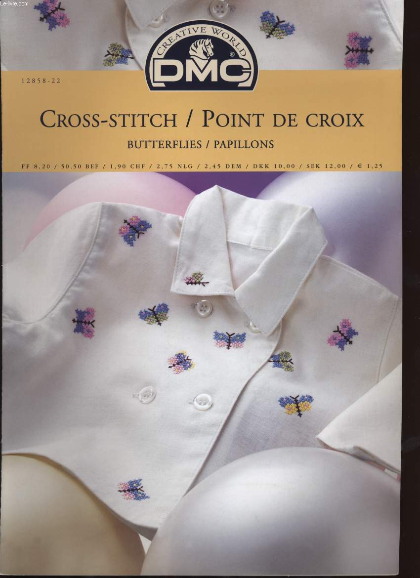 CROSS-STITCH / POINT DE CROIX butterflies / papillons