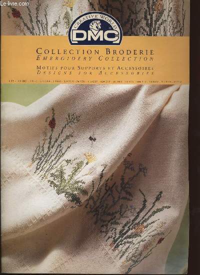COLLECTION BRODERIE motifs pour supports et accessoires.