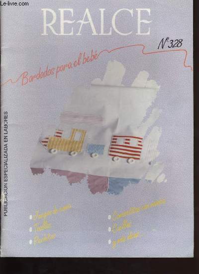 REALCE BORDADAS PARA EL BEBE No.328