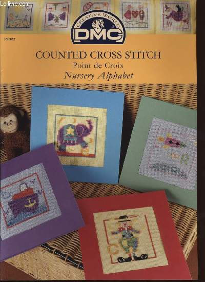 COUNTED CROSS STITCH / POINT DE CROIX nursery alphabet