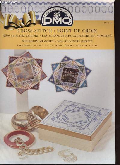 CROSS-STITCH / POINT DE CROIX millenium memories / mes souvenirs secrets