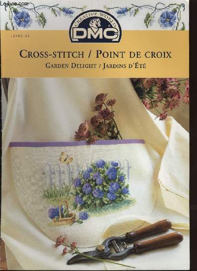 CROSS-STITCH / POINT DE CROIX garden delight / jardin d't