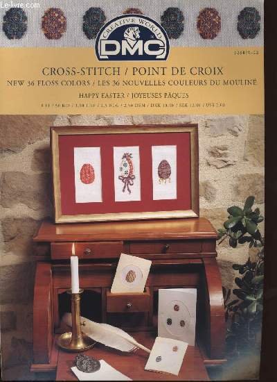 CROSS-STITCH / POINT DE CROIX happy easter / joyeuses pques