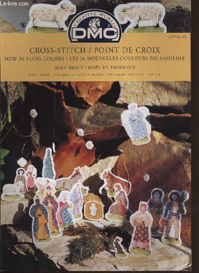 CROSS-STITCH / POINT DE CROIX holy night / Nol en provence