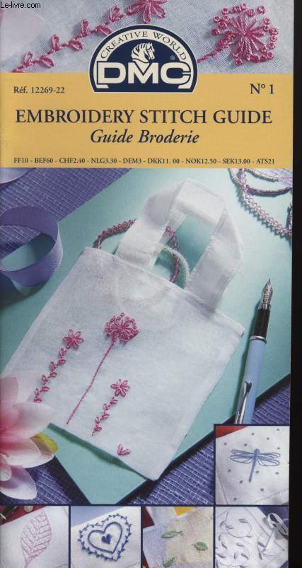 EMBROIDERY STITCH GUIDE/ GUIDE BRODERIE No.1