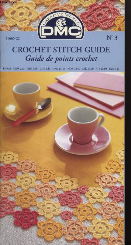 CROCHET STITCH GUIDE/ GUIDE DE POINT CROCHET No.3