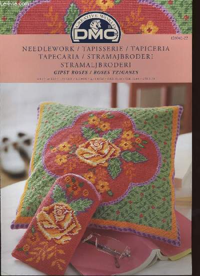 NEEDLEWORK/ TAPISSERIE gipsy roses / roses tziganes