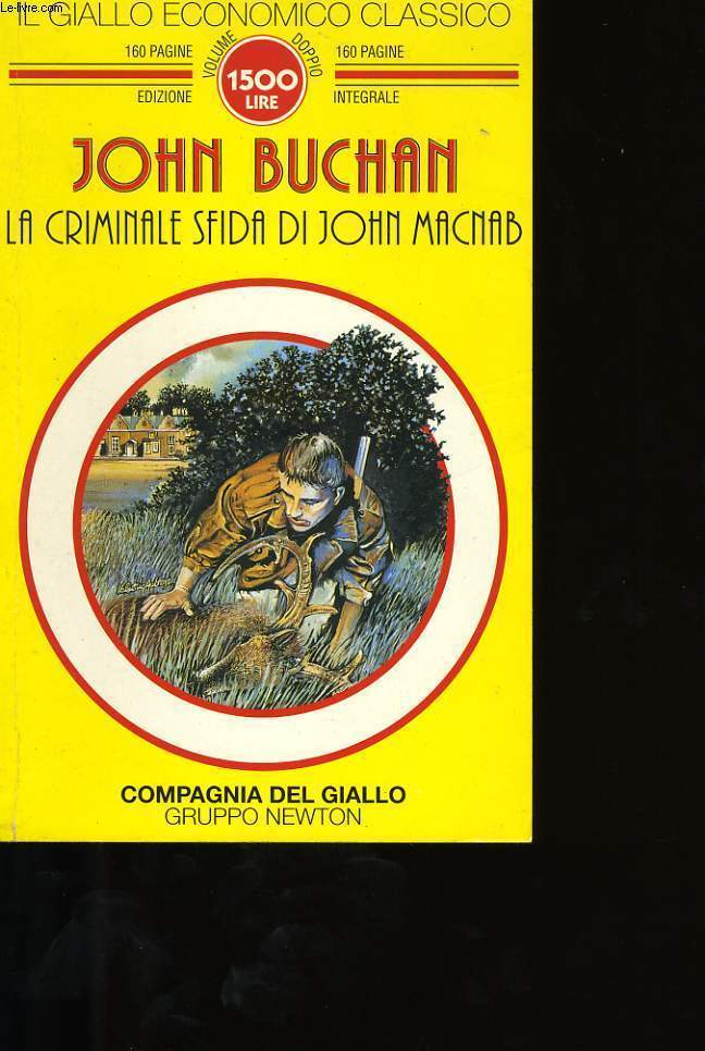 La criminale sfida di john macnab n 72.