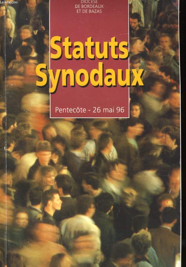 STATUTS SYNODAUX.