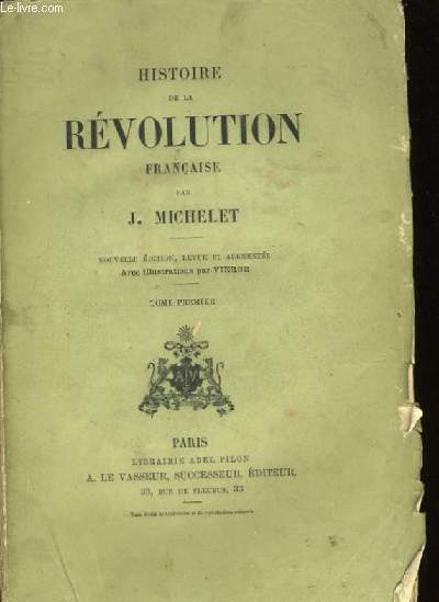 HISTOIRE DE LA REVOLUTION FRANCAISE. EN 9 TOMES.