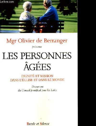 LES PERSONNES AGEES.