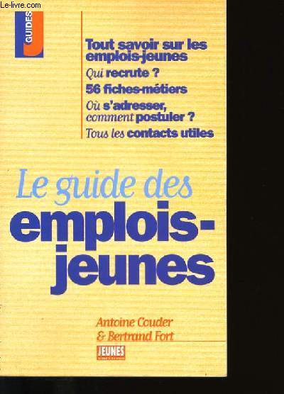 LE GUIDE DES EMPLOIS-JEUNES.