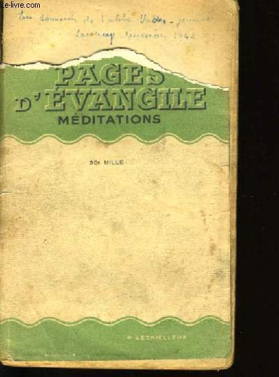 PAGES D'EVANGILE.