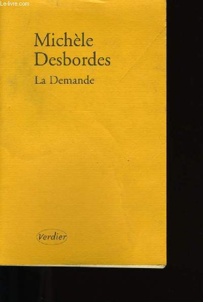 LA DEMANDE.