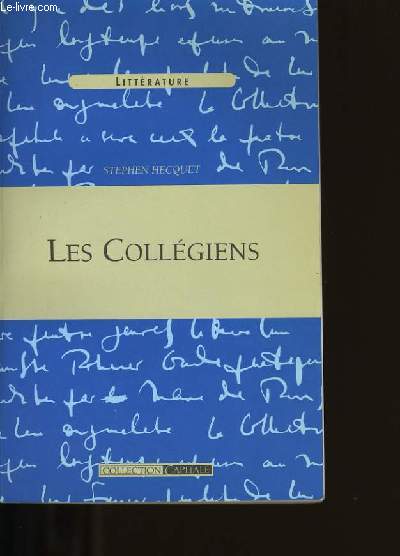 LES COLLEGIENS.