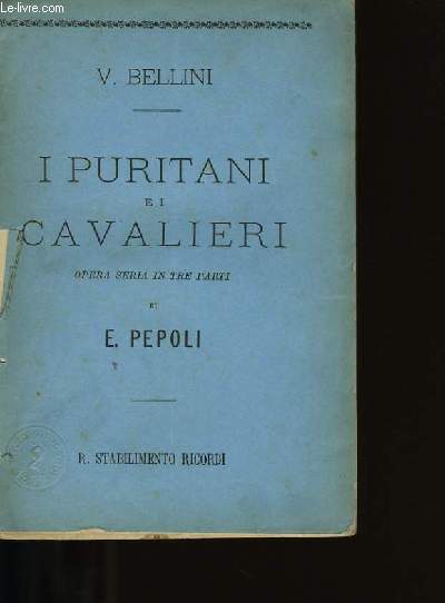 I PURITAINI EI CAVALIERI.