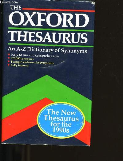 THE OXFORD THESAURUS.