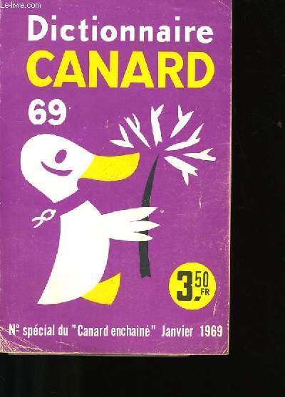 DICTIONNAIRE CANARD 69.