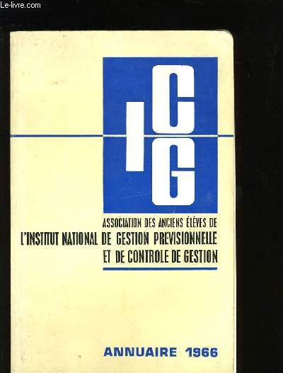 ICG. ANUAIRE 1966