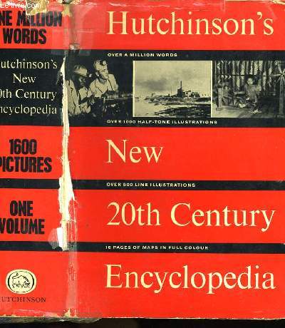 HUTCHINSON'S NEW 20 TH CENTURY ENCYCLOPEDIA.