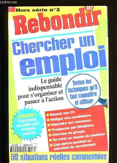REBONDIR N3. CHERCHER UN EMPLOI.