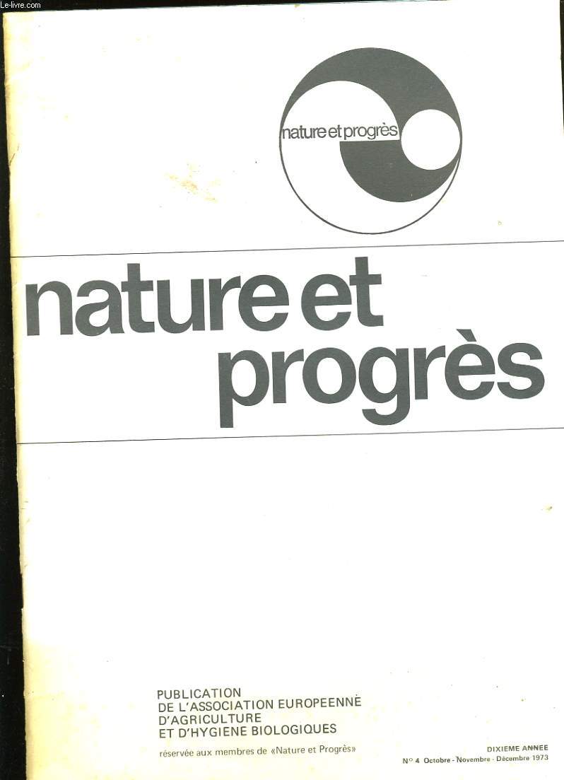 NATURE ET PROGRES. N4.