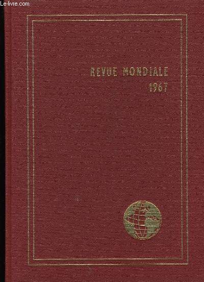 REVUE MONDIALE 1967.