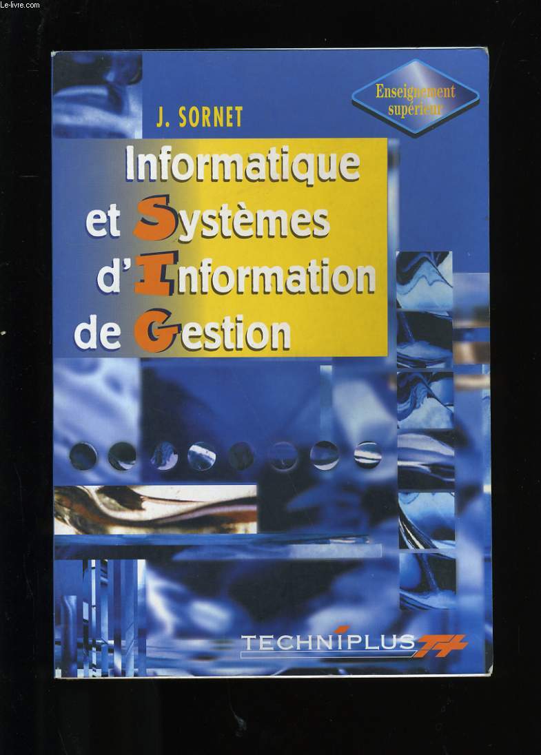 INFORMATIQUE ET SYSTEMES D'INFORMATION DE GESTION.