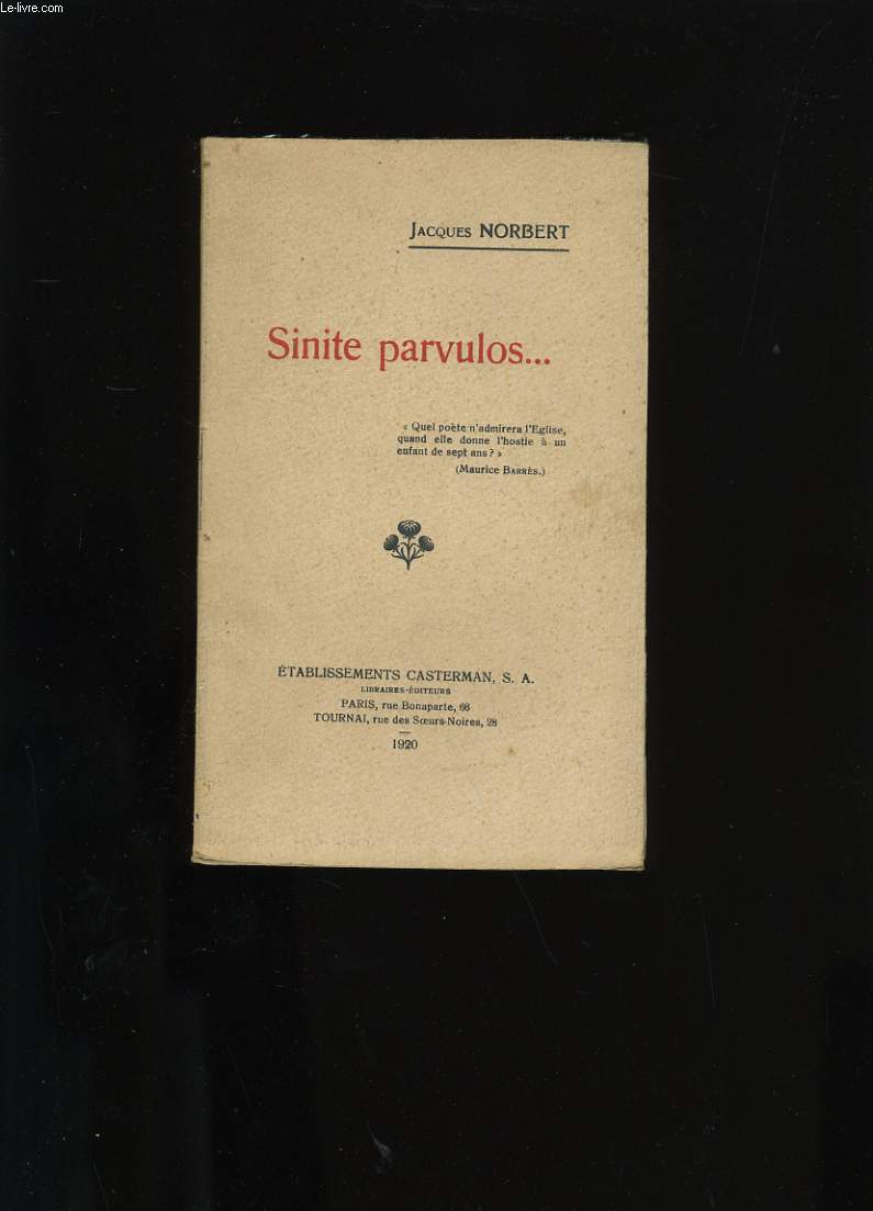 SINITE PARVULOS... .