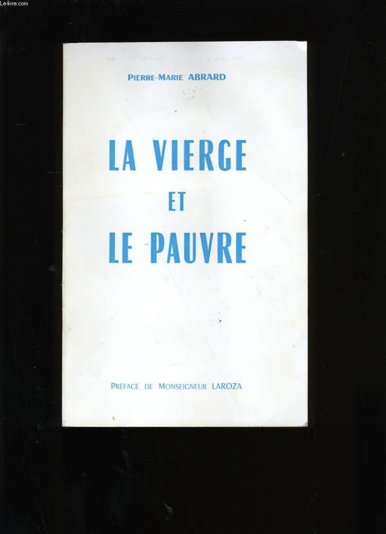 LA VIERGE ET LE PAUVRE.