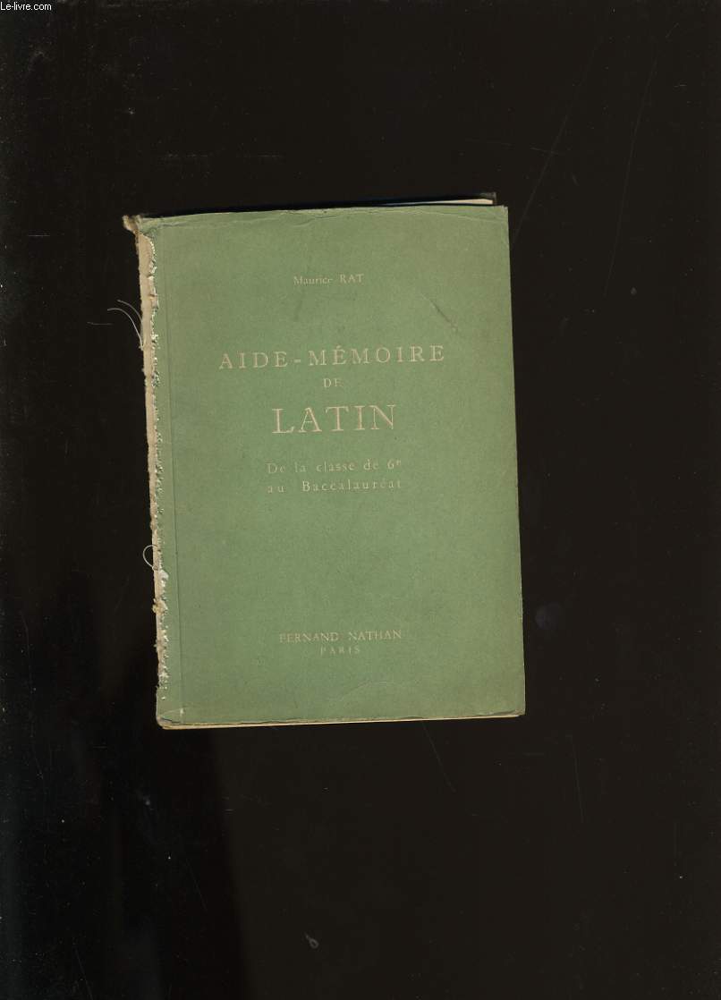 AIDE-MEMOIRE DE LATIN.