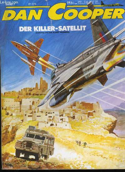 DAN COOPER. DER KILLER SATELLIT.. BAND 7.