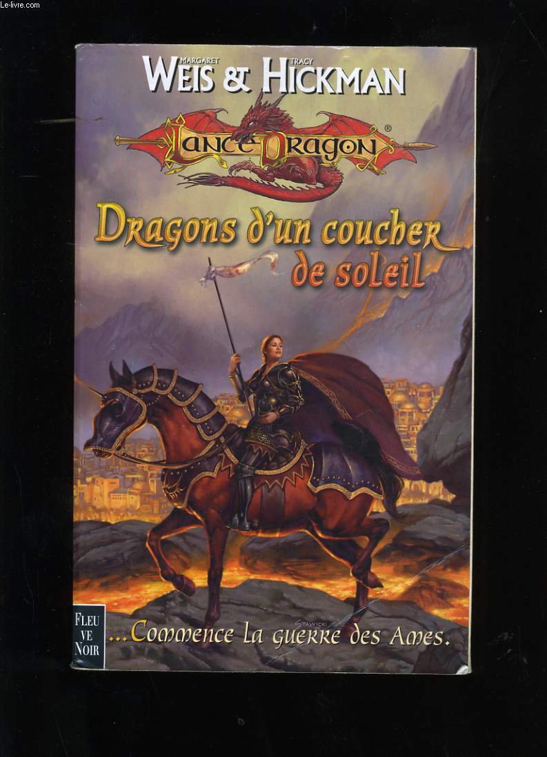 LA GUERRE DES AMES. DRAGONS D'UN COUCHER DE SOLEIL.