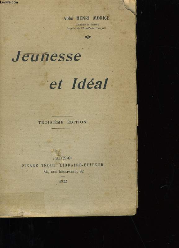 JEUNESSE ET IDEAL.