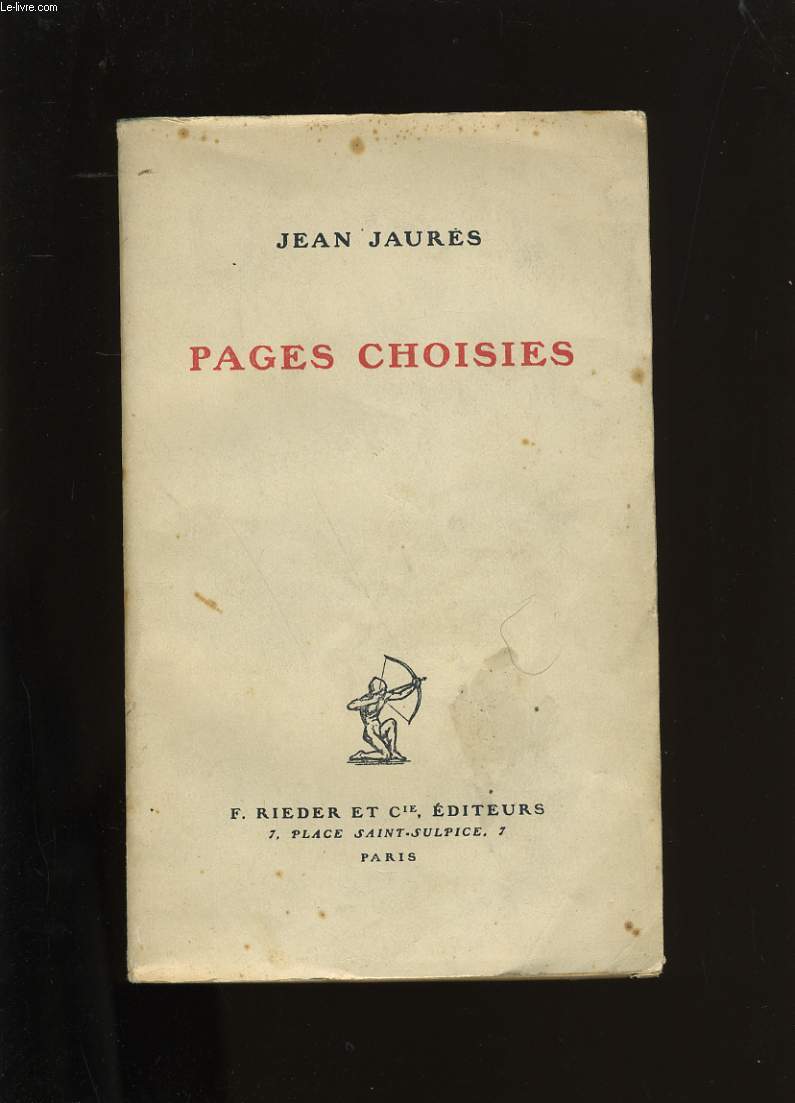 PAGES CHOISIES.