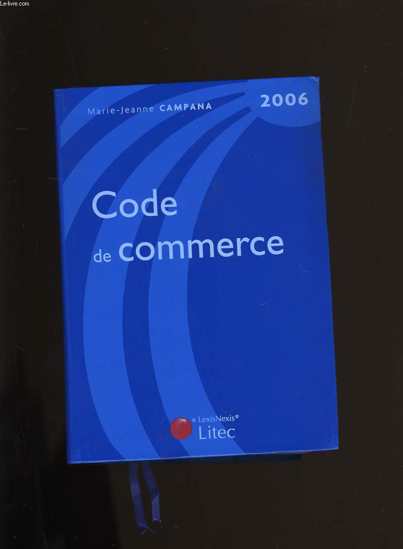 CODE DE COMMERCE.