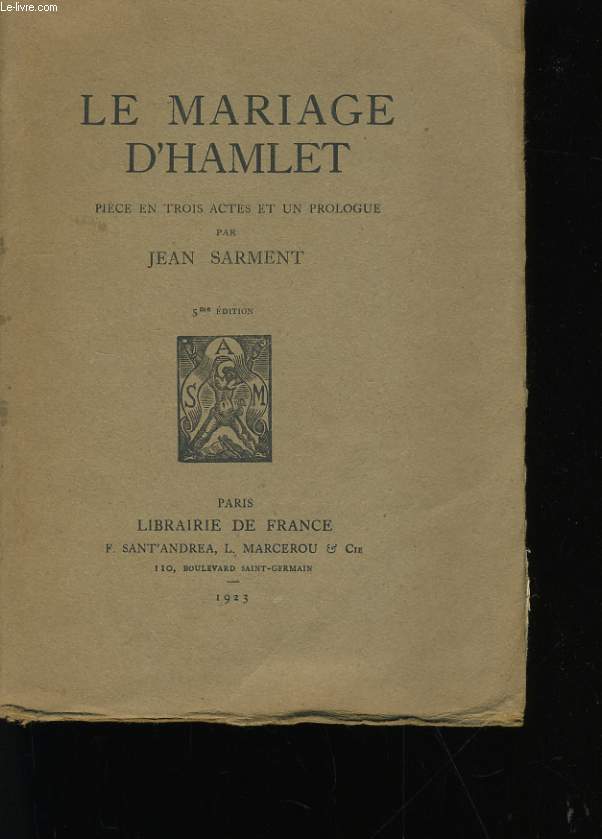 LE MARIAGE D'HAMLET.