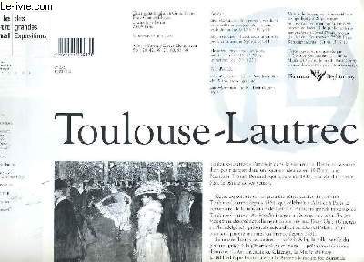 LE PETIT JOURNAL DES GRANDES EXPOSITIONS N 232. TOULOUSE - LAUTREC.