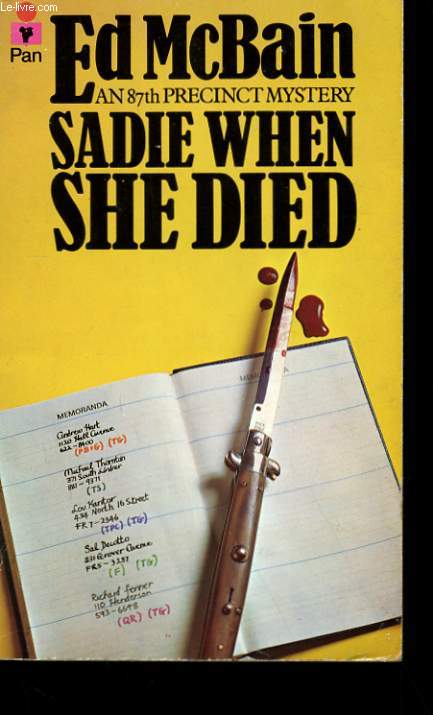 SADIE WHEN SHE DIED.
