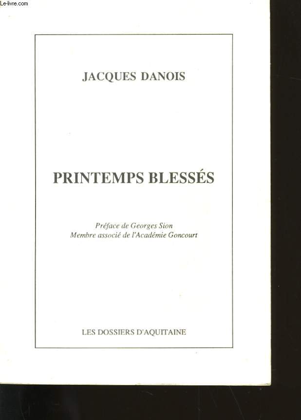 PRINTEMPS BLESSES.