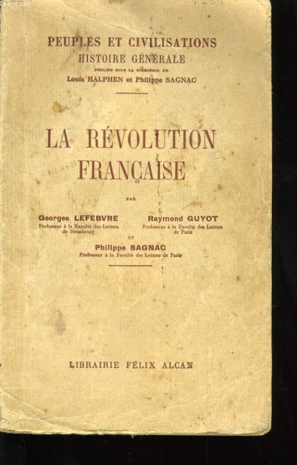 LA REVOLUTION FRANCAISE.