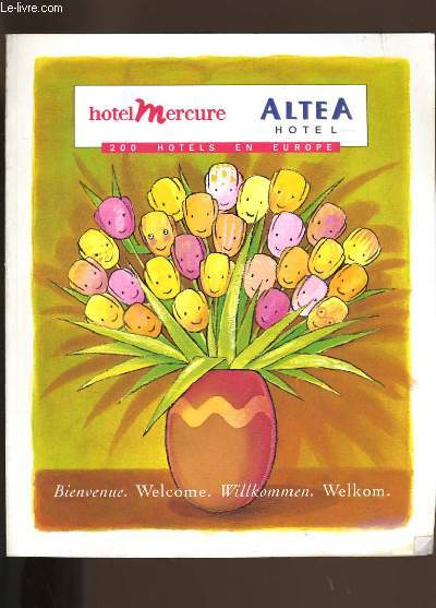 CATALOGUE DES HOTELS MERCURE, ALTEA.